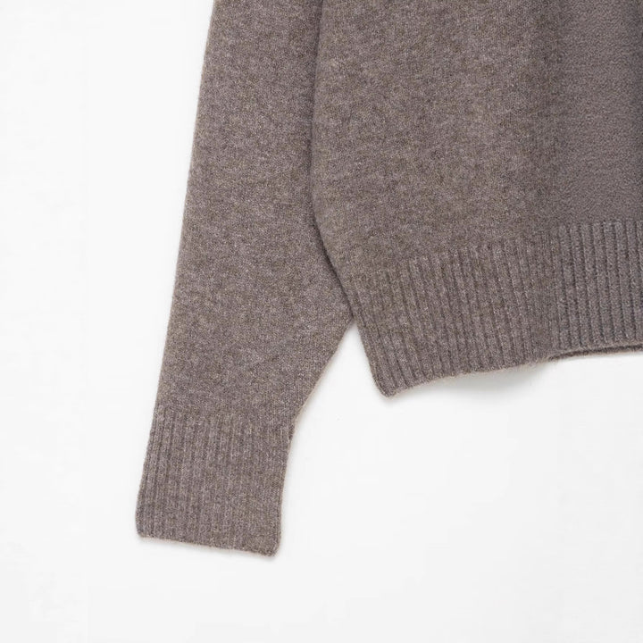 Pull-over V luxueux pour femmes en laine de haute qualité Chic & Stil