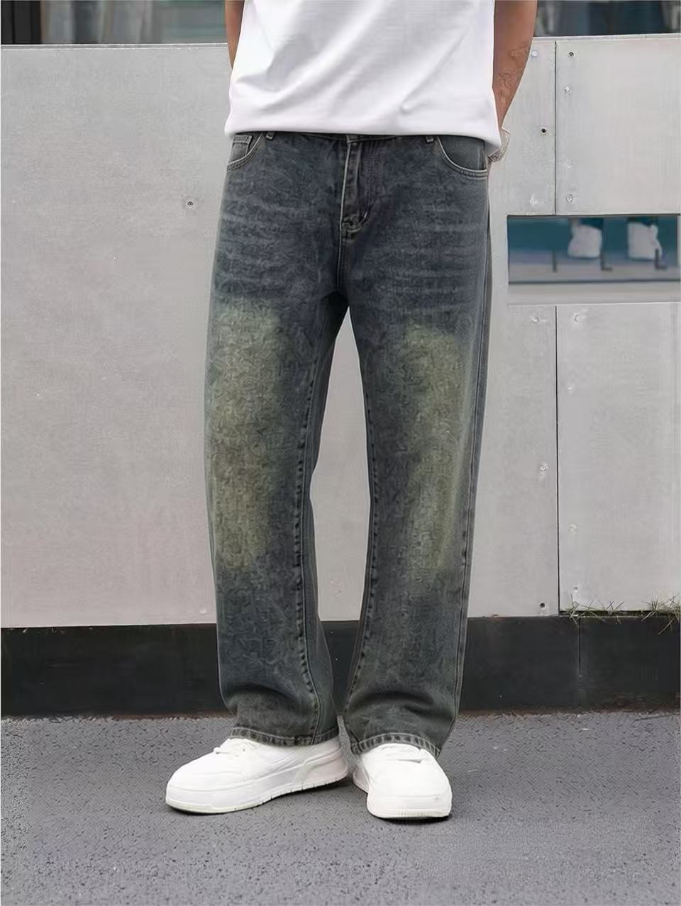 Men's casual jeans with unique design Lune London