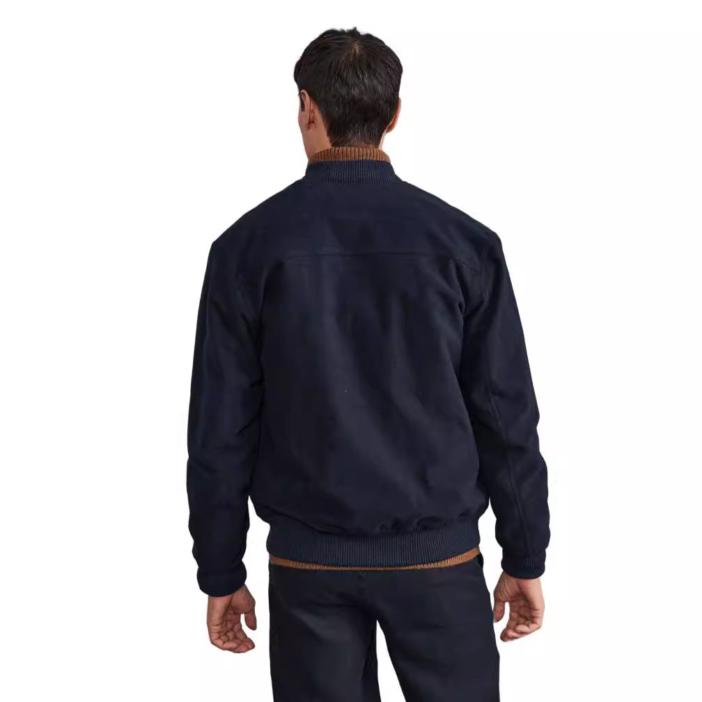Casual bomber jacket for men made of high-quality material with practical pockets Lune London