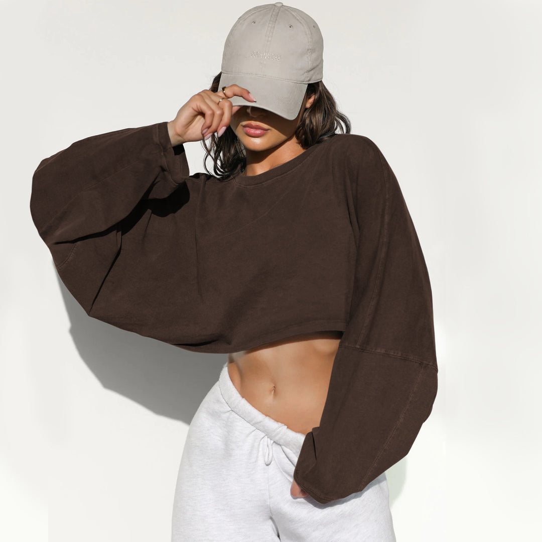 Women's casual crop sweater Lune London