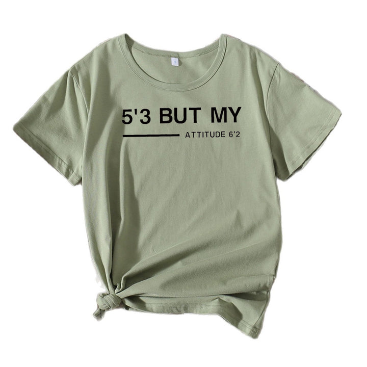 Ladies Casual Attitude Graphic T-shirt Lune London 1751262044