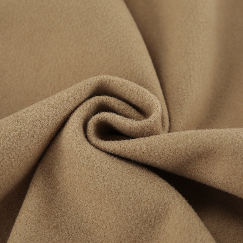 Oversized wool coat for women with classic cut Lune London