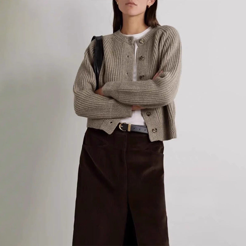 Jupe longue en cordon pour femme avec fente haute Chic & Stil