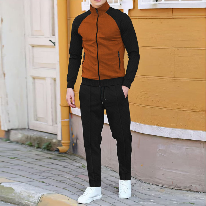 Men's casual sports set with high collar Lune London