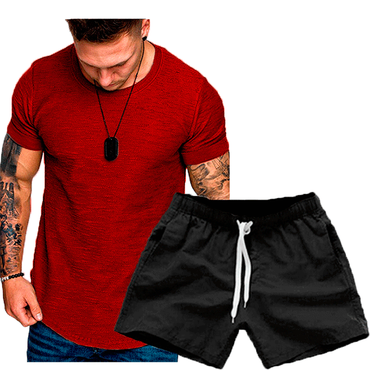 Men's leisure T-shirt and shorts set Lune London