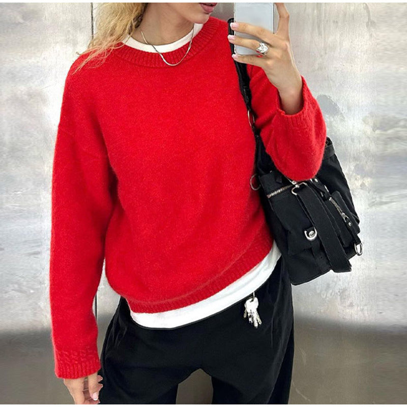 Relaxed knit sweater for women with a casual fit and soft materials Lune London