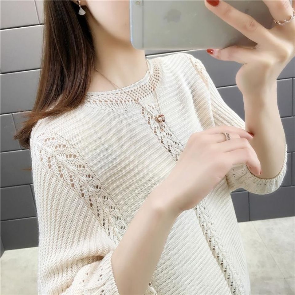 Pull en tricot décontracté pour femmes avec des détails délicats Chic & Stil