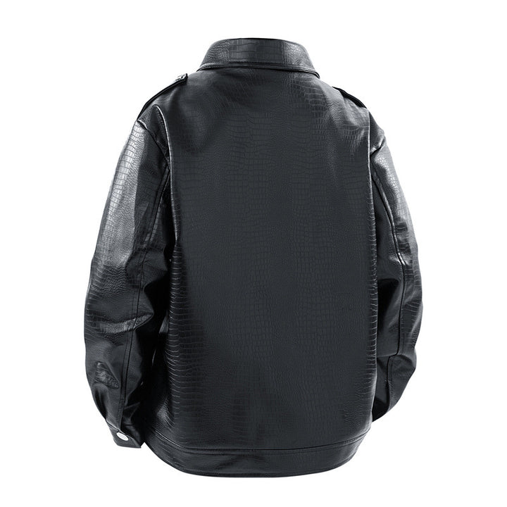 Trendy faux leather jacket for women Lune London