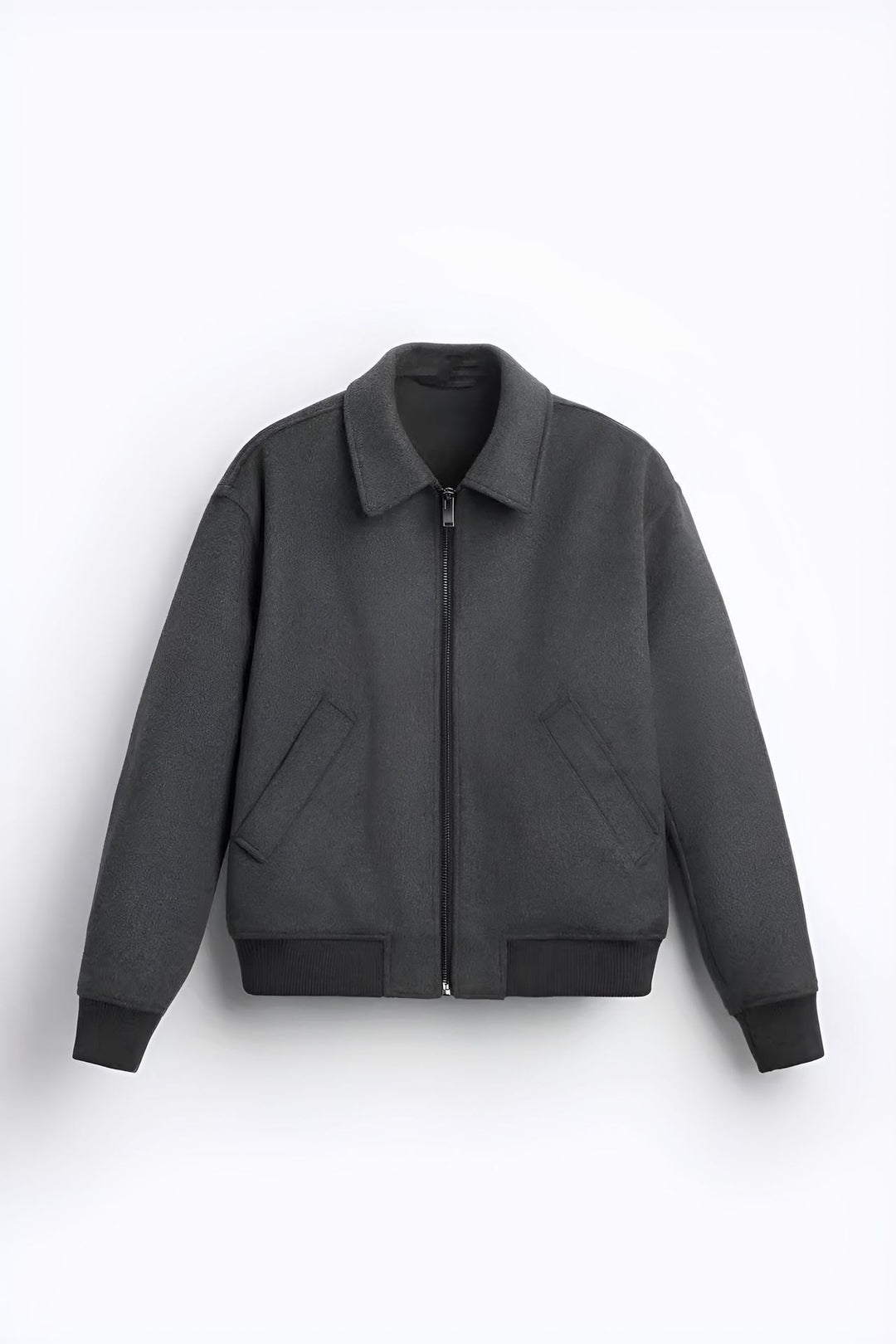 Colorful fleece bomber jacket for men with side pockets Lune London