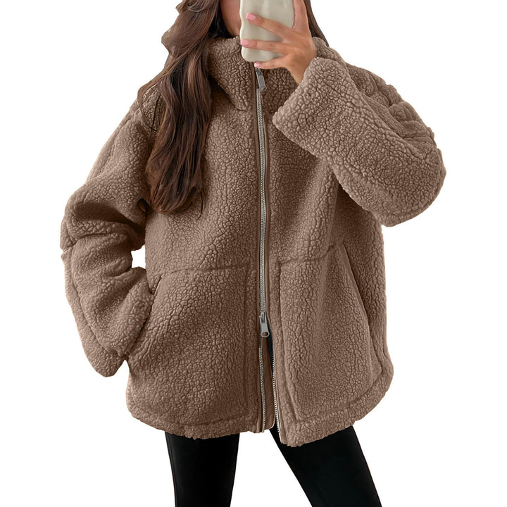 Ladies Comfortable Chic Fleece Sweatshirt
