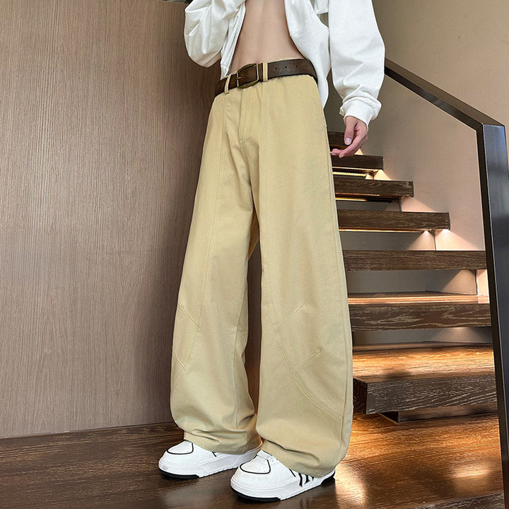 Women Loose Leisure Pants with Elastic Waistband and Practical Pockets Lune London
