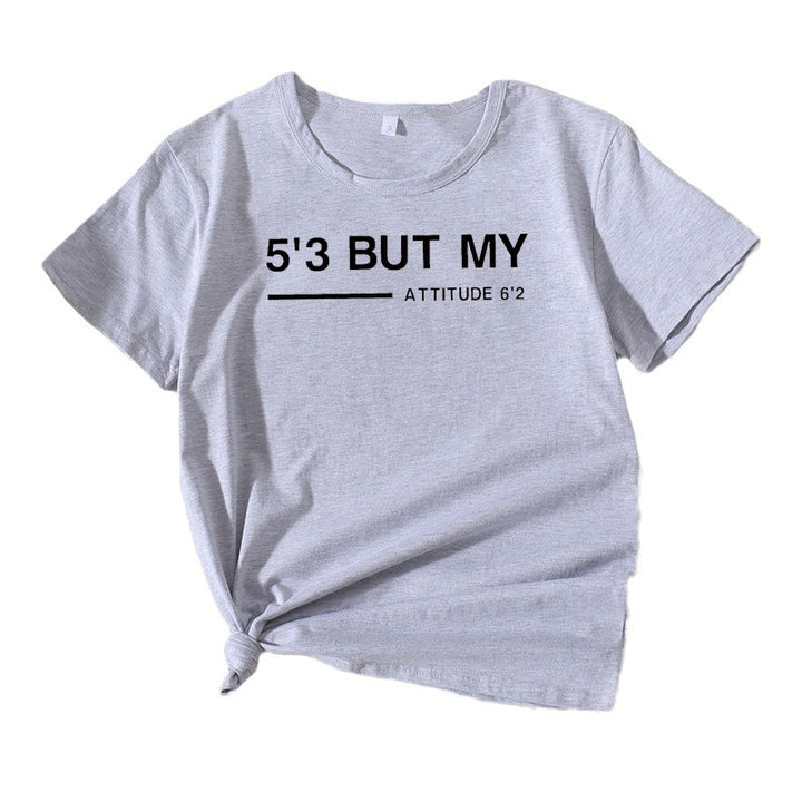 Ladies Casual Attitude Graphic T-shirt Lune London 1751262044