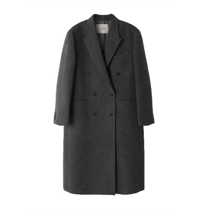 Manteau en laine élégant et oversize pour femmes Chic & Stil