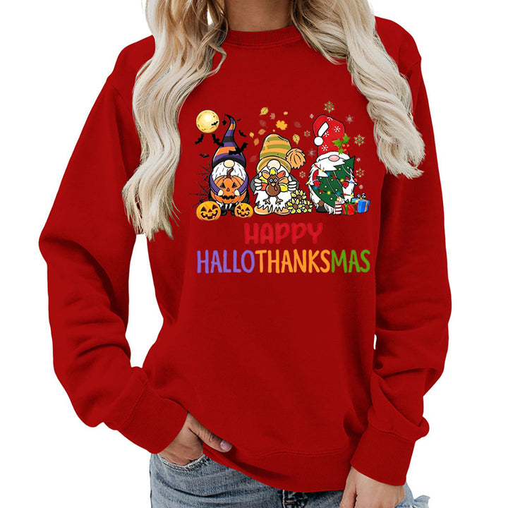 Sweat-shirt pour femmes avec un design de vacances joyeux Chic & Stil