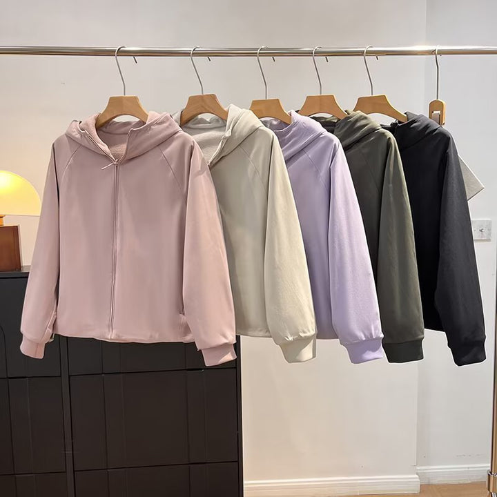 Veste polaire fonctionnelle pour femmes avec capuche Chic & Stil