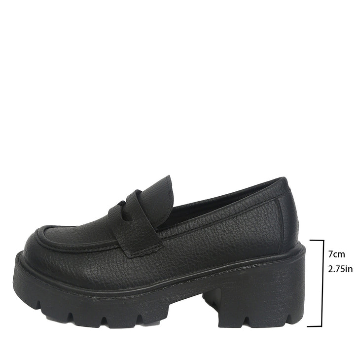 Women's platform slippers with non-slip contoured sole and stylish design Lune London
