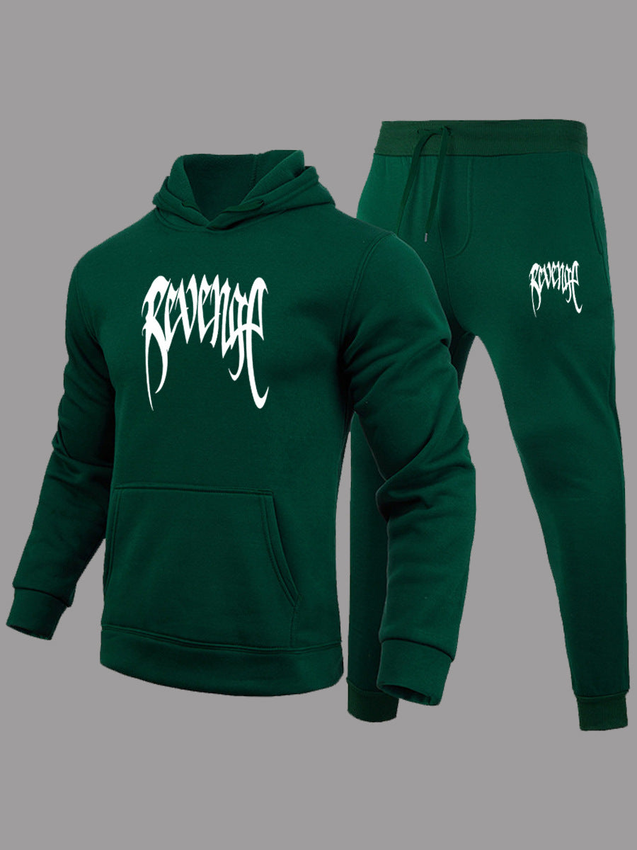 Women's hoodie and jogger pants set with modern print and comfortable fit Lune London