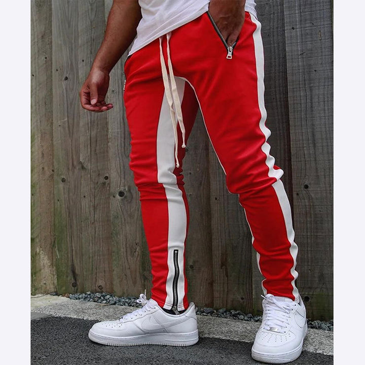 Slim-fit sporty joggers for men with side pockets Lune London