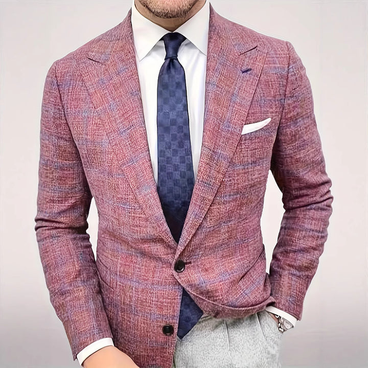 Elegant checked blazer for men Lune London