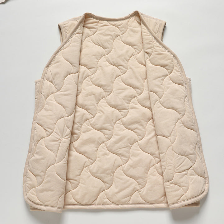 Ladies quilted gilet Lune London