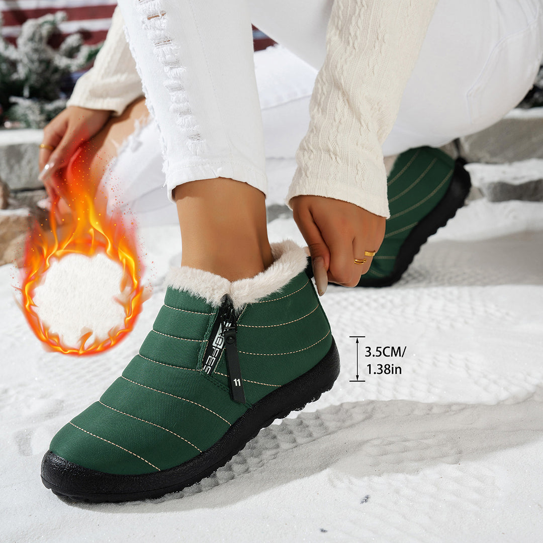 Women Comfortable Winter Boots with Cozy Lining Lune London