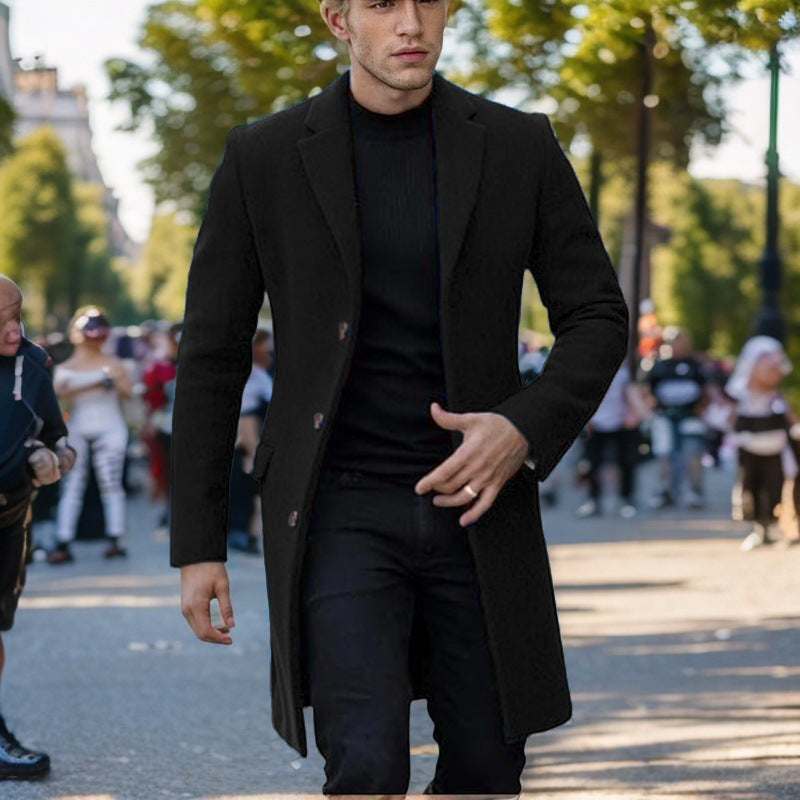 Simple elegant coat for men Lune London