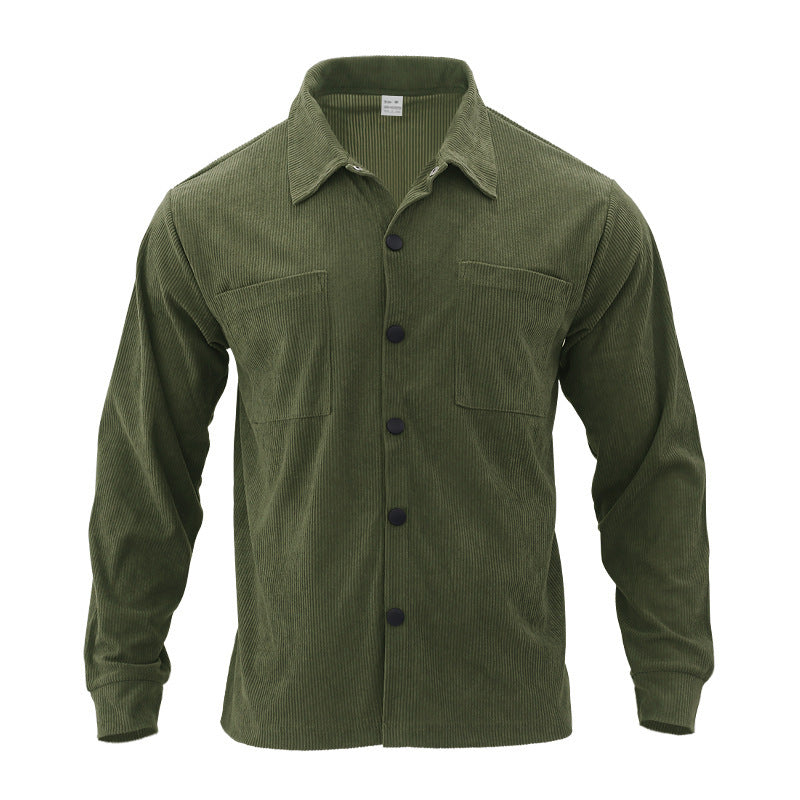 Corduroy jacket for men with two chest pockets Lune London