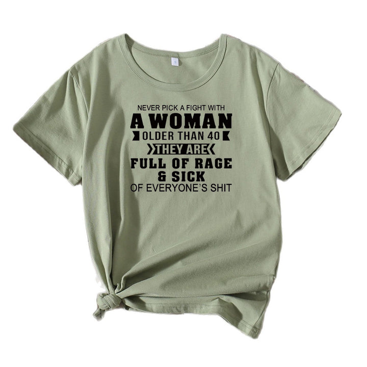 Women Comical Statement T-shirt Lune London
