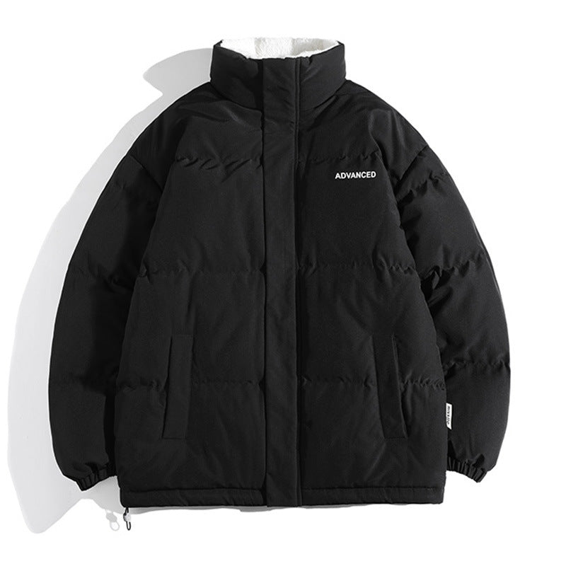 Ladies comfortable quilted jacket with high collar Lune London