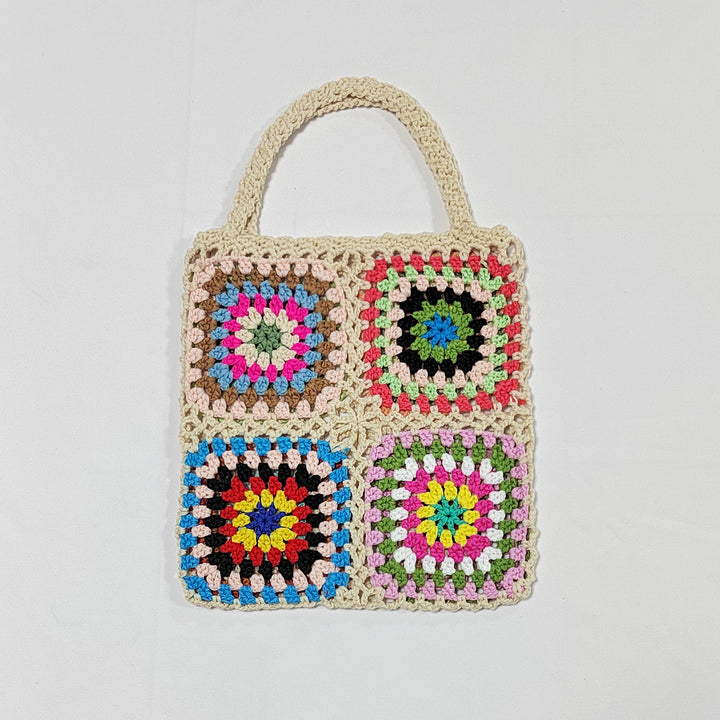 Handmade crochet tote bag for women Lune London