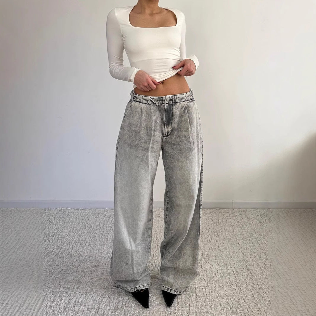 Women's Casual Jeans with Loose Fit Chic & Stil