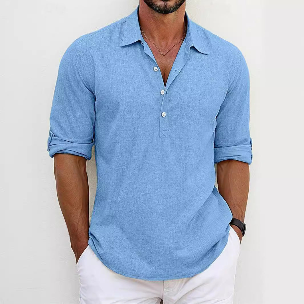 Casual short-sleeved shirt for men with a modern fit Lune London