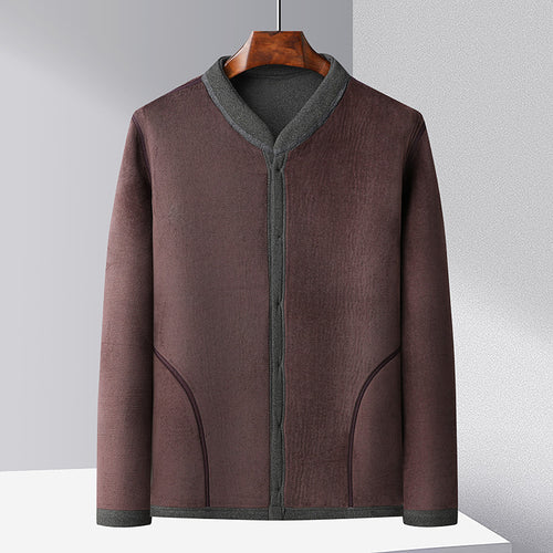 Women Classic knitted cardigan with elegant button placket Lune London