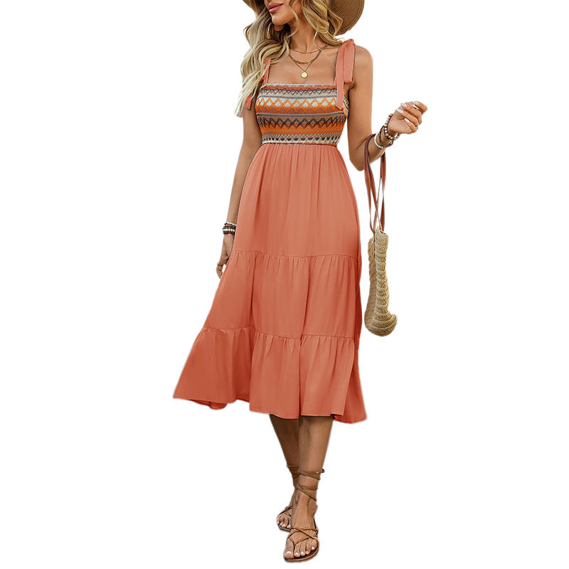 Lune London adjustable strap summer dress for women