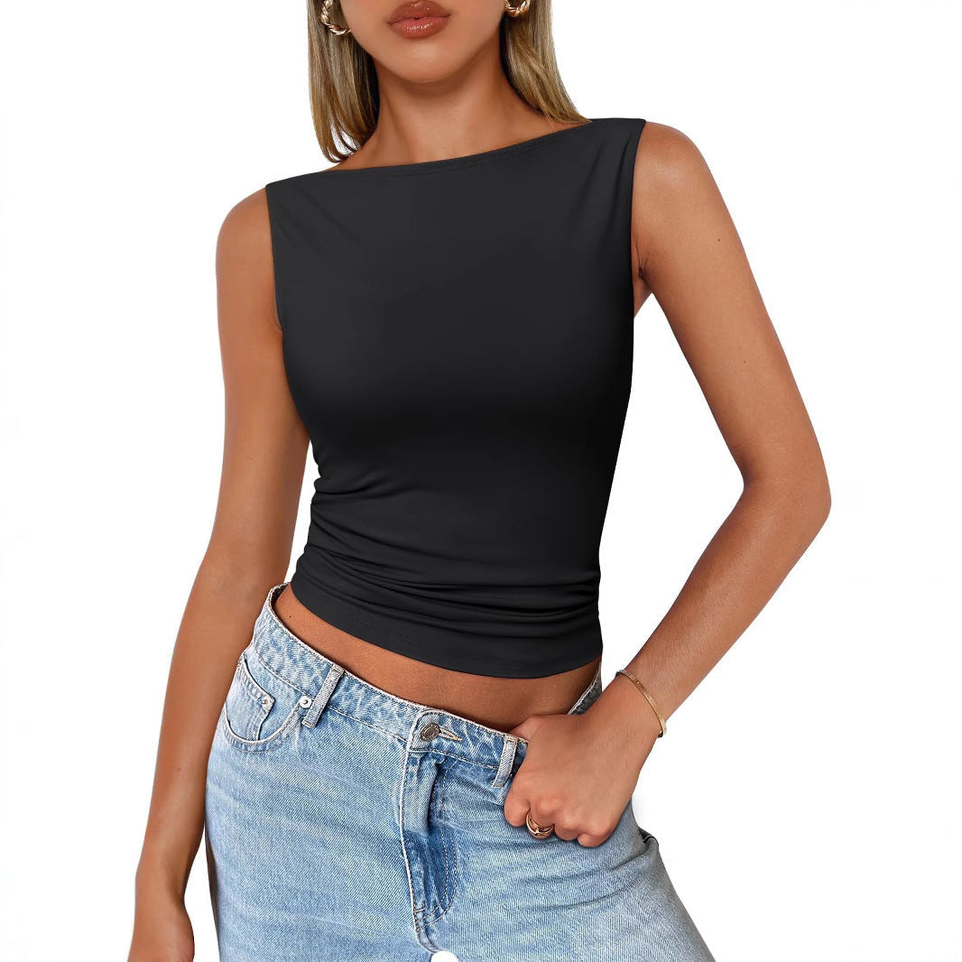Lune London | Sleeveless Slim Fit Tank Top