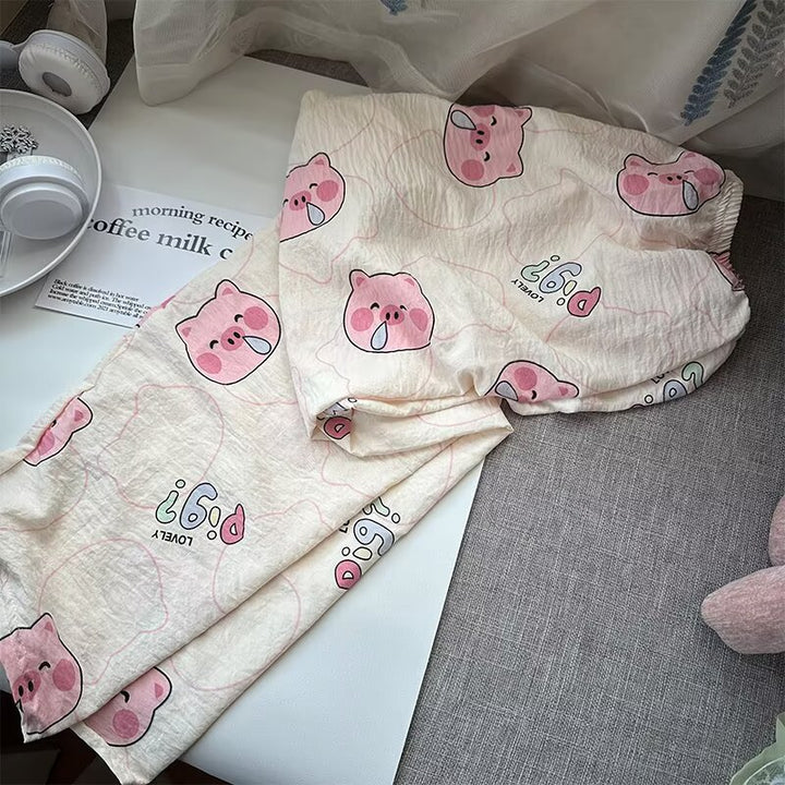 Pyjamas confortables pour femmes avec un design ludique Chic & Stil