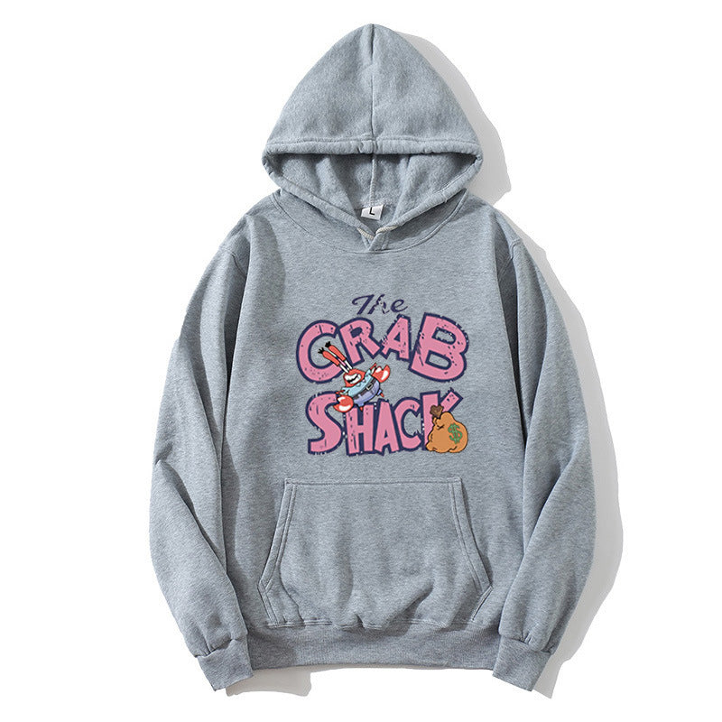 Women's hoodie with creative crab motif Chic & Style