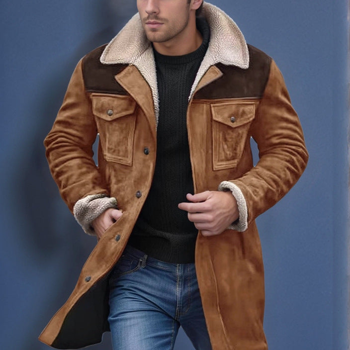 Men’s Lambskin Utility Jacket with Large Pockets | Lune London