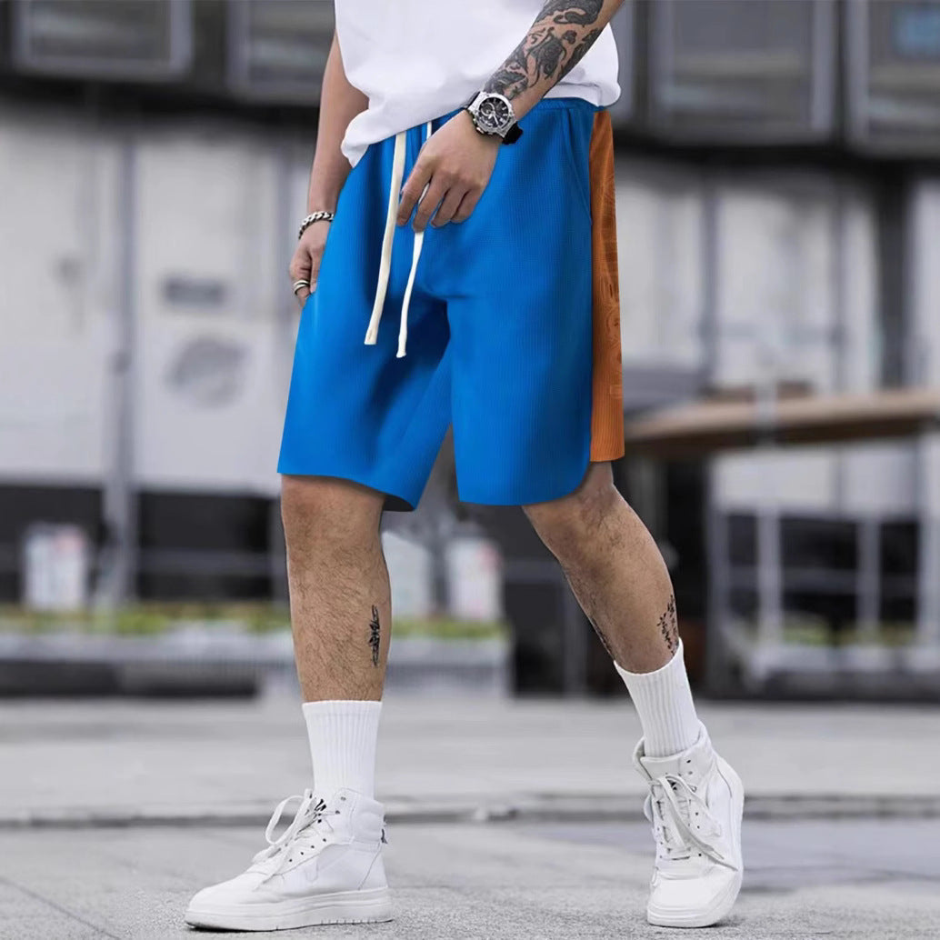 Men's sports shorts with a richly detailed structure and an innovative side pocket Lune London