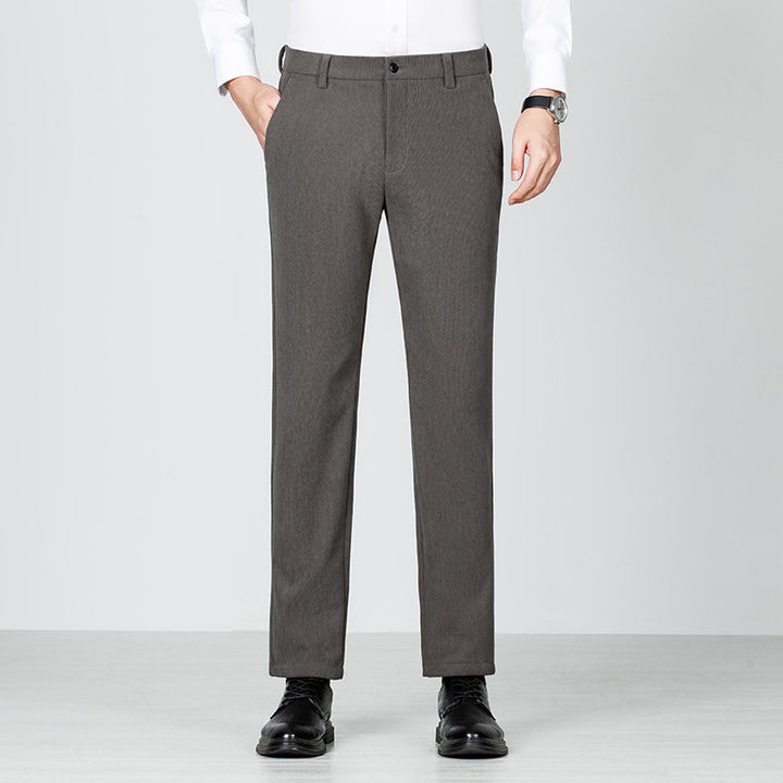 Elegant suit pants for men with a fine texture and a modern cut Lune London
