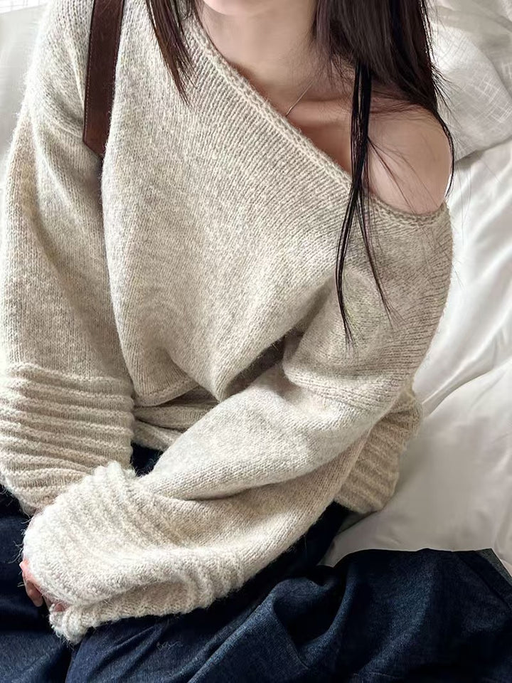Oversized knitted sweater for women Lune London
