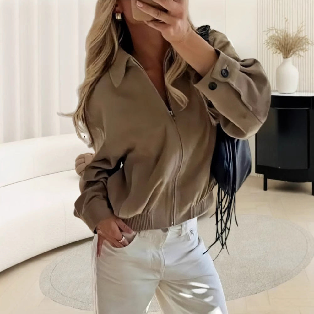 Fashion jacket for women with practical pockets Lune London