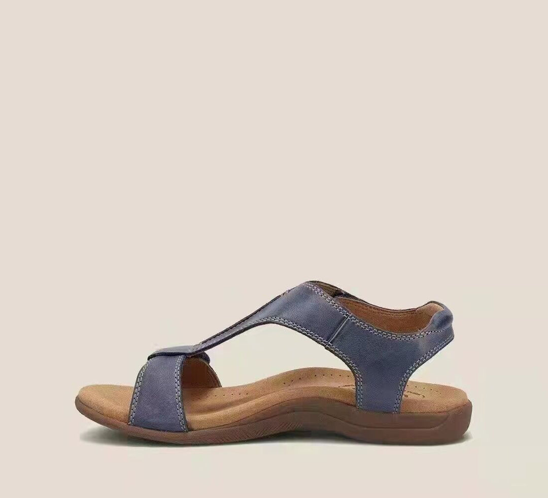 Adjustable comfort sandals for women with Lune London straps