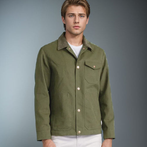 Timeless jacket for men with textured design Lune London