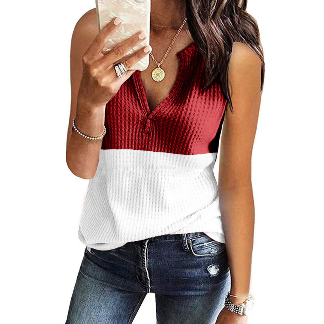 Lune London Women's Casual V-neck Top