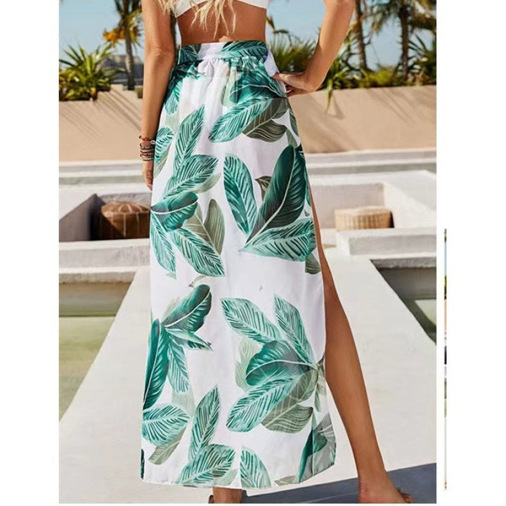 Lune London Women's Split Chiffon Maxi Skirt