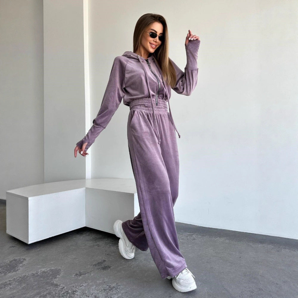 Costume de loisir élégant pour femmes avec une coupe décontractée et des poches pratiques Chic & Stil