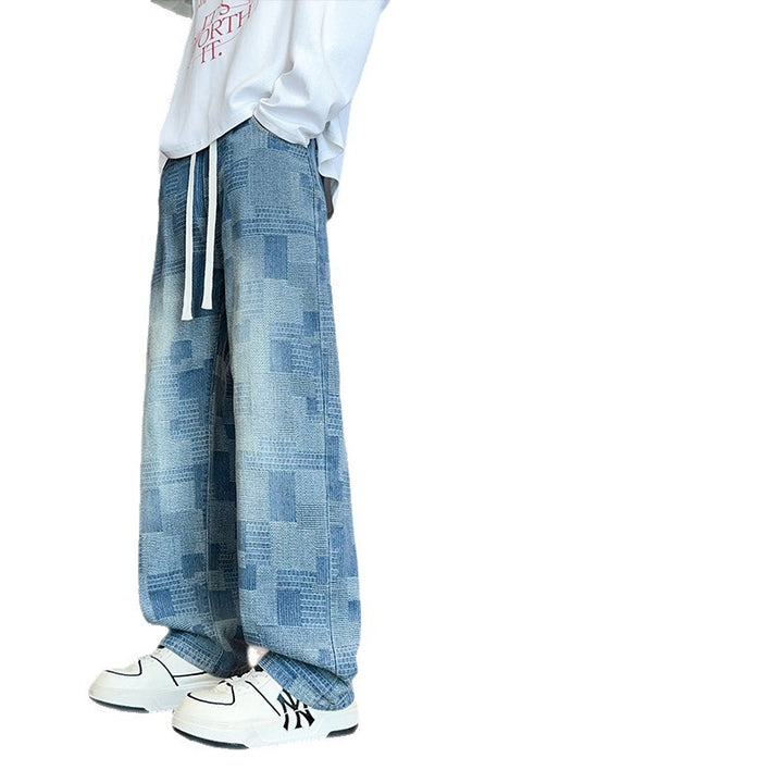 Unisex wide-cut denim pants with modern design Lune London