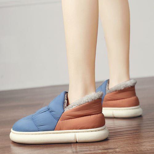 Women's warm slippers with soft lining Lune London