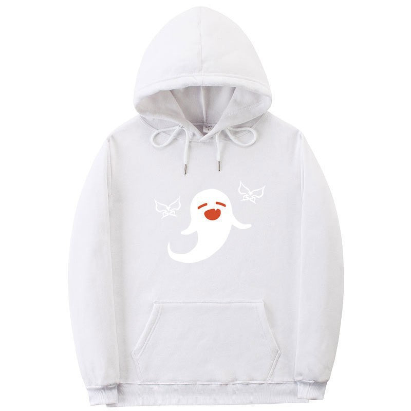 Women's Hoodie with Playful Ghost Design Chic & Stil